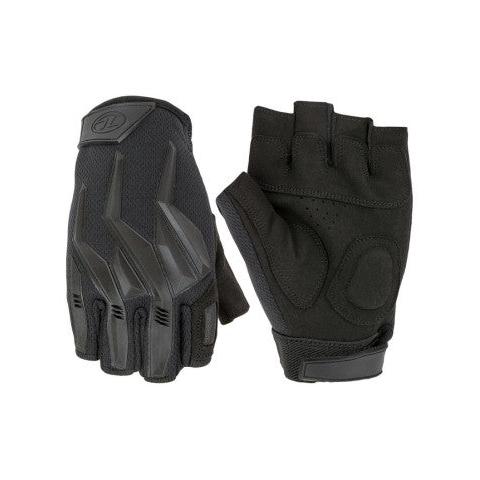 Raptor Fingerless Gloves Black