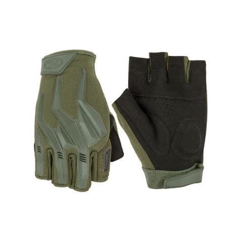 Raptor Fingerless Gloves Olive Green