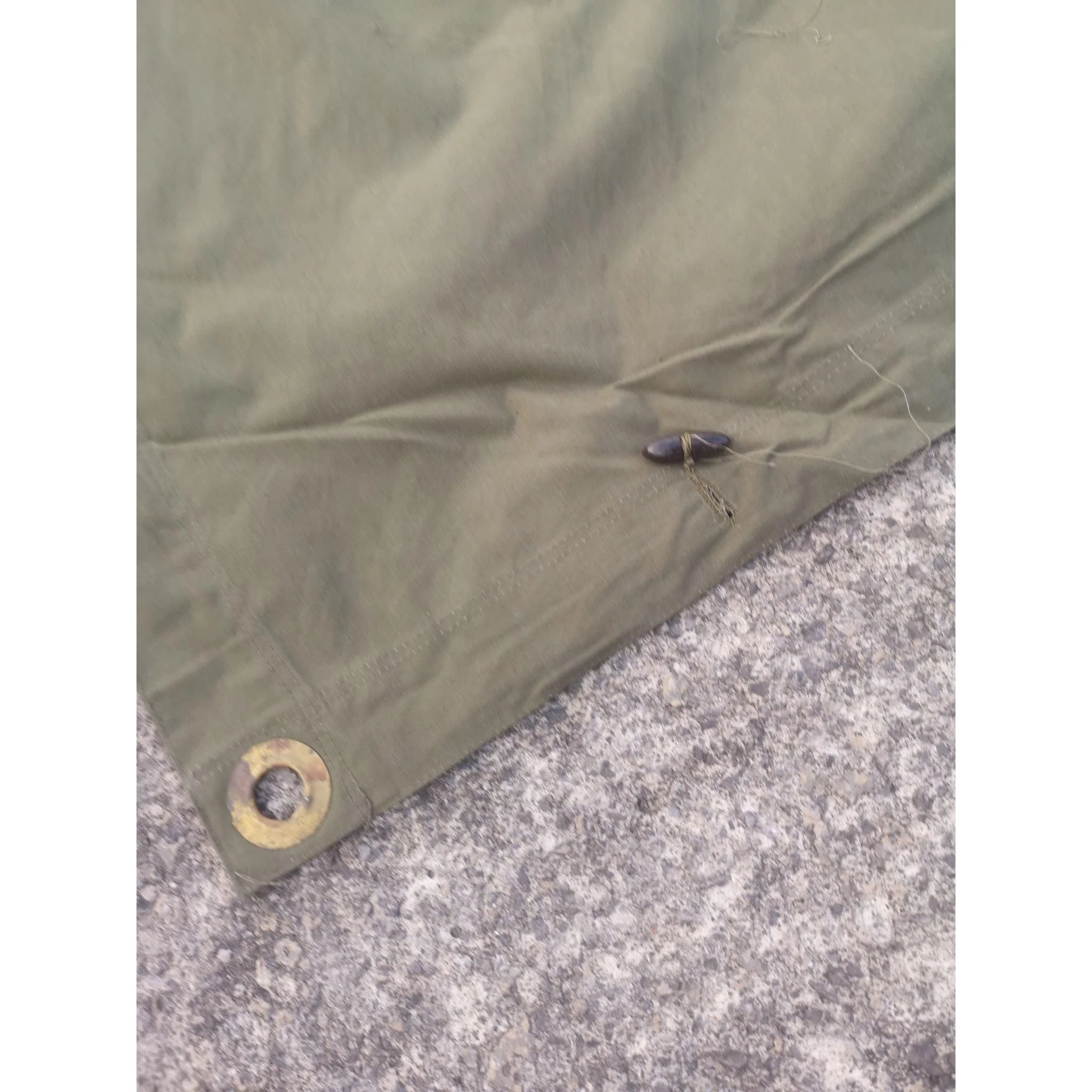 Romanian Army Canvas Tent Half Plash-Palatka - Image 4