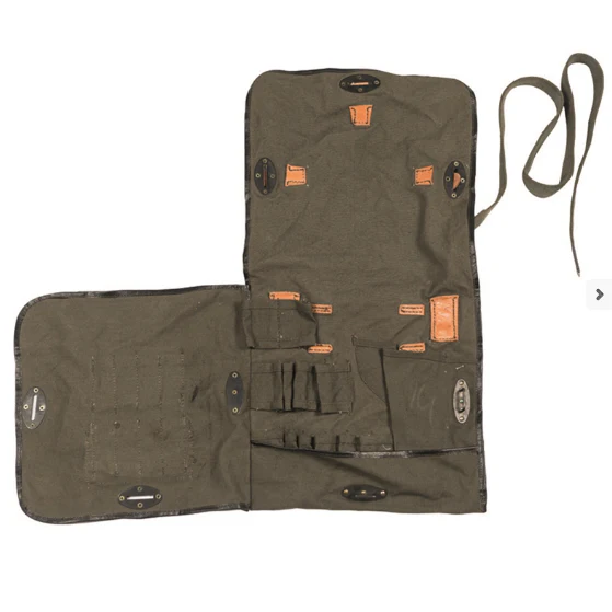 Genuine Russian M56 Flare Bag | Vintage Soviet Cold War Canvas Pouch