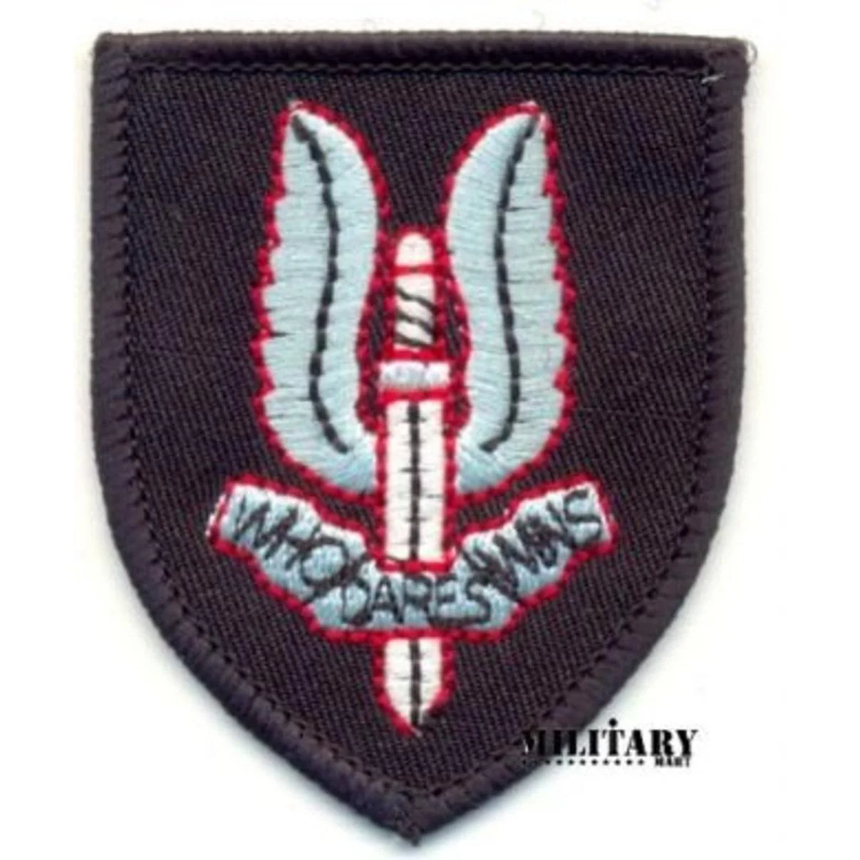 SAS "Winged Dagger" Beret Patch – Hook & Loop Backed Reproduction