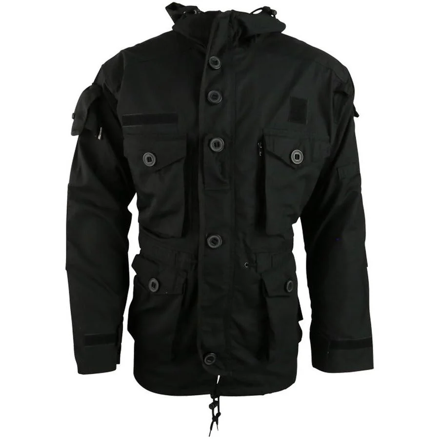 SAS Style Assault Jacket - Black