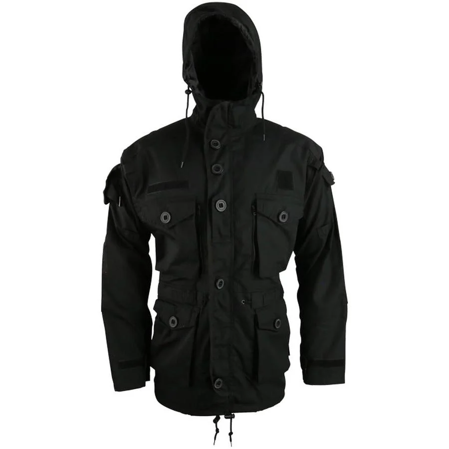 SAS Style Assault Jacket - Black - Image 2
