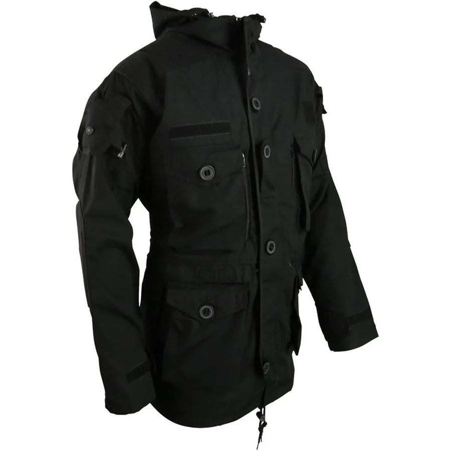 SAS Style Assault Jacket - Black - Image 4