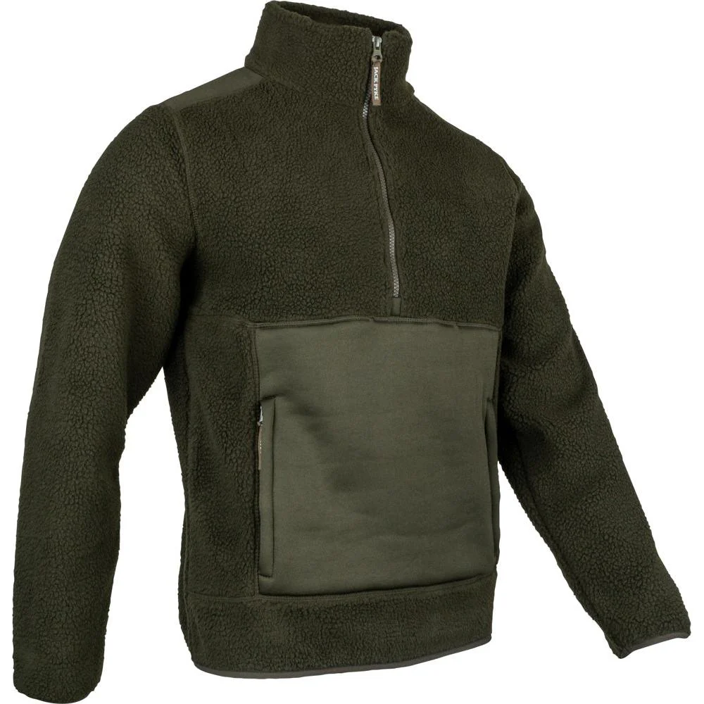Sherpa Pullover Fleece Dark Olive - Jack Pyke - Image 3