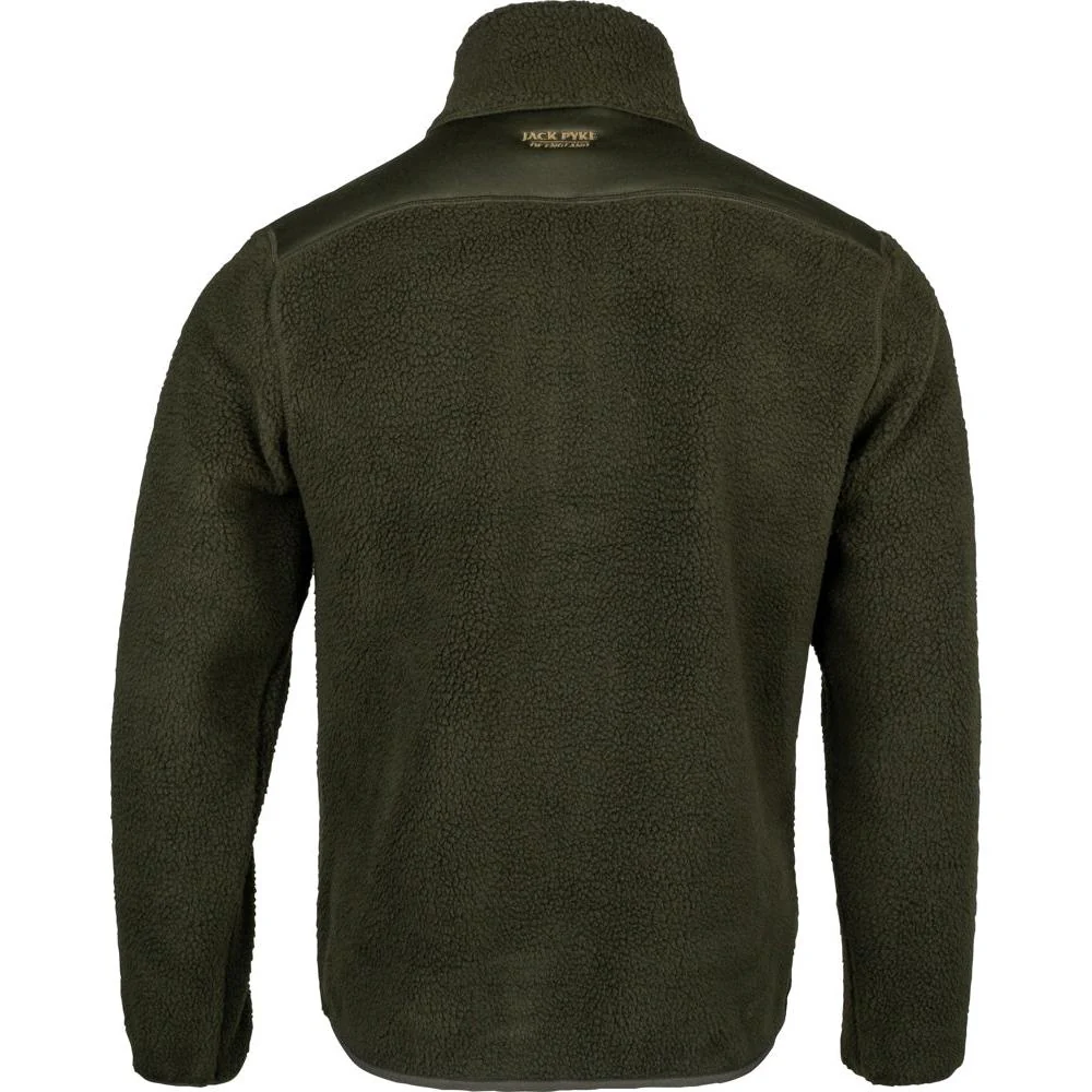Sherpa Pullover Fleece Dark Olive - Jack Pyke - Image 4