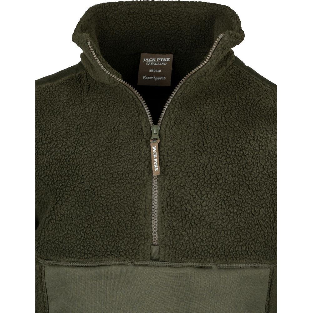 Sherpa Pullover Fleece Dark Olive - Jack Pyke - Image 6