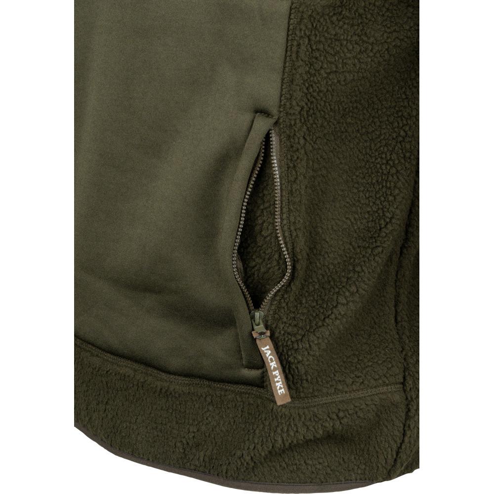 Sherpa Pullover Fleece Dark Olive - Jack Pyke - Image 7