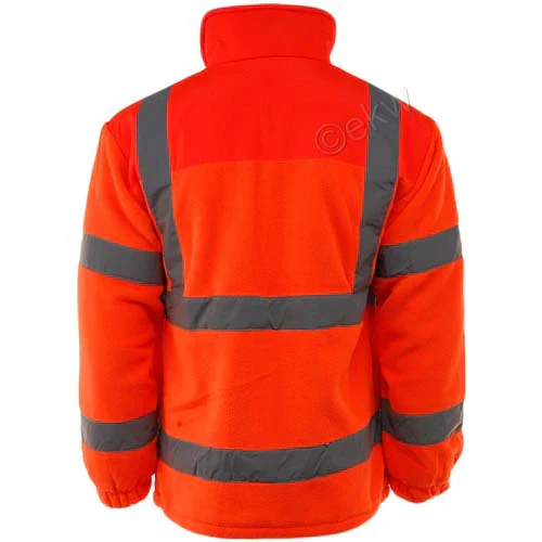 HV022 Hi Vis Fleece Jacket - Image 4