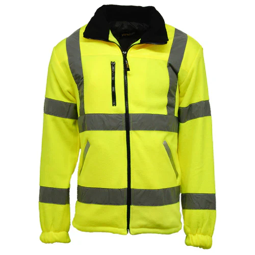 HV022 Hi Vis Fleece Jacket - Image 5