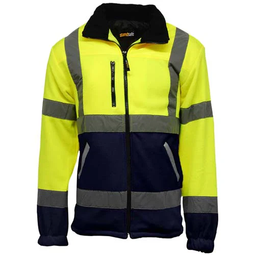 HV022 Hi Vis Fleece Jacket - Image 8