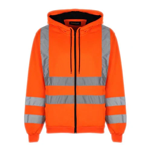 Hi Vis HV008 Hooded Zipper - Image 3