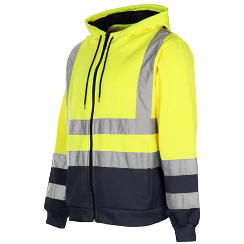 Hi Vis HV008 Hooded Zipper - Image 6