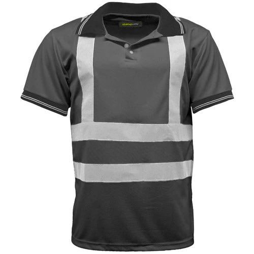 HV004 Hi Vis Short Sleeve Polo Shirt - Image 4