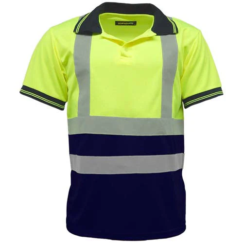 HV004 Hi Vis Short Sleeve Polo Shirt - Image 6