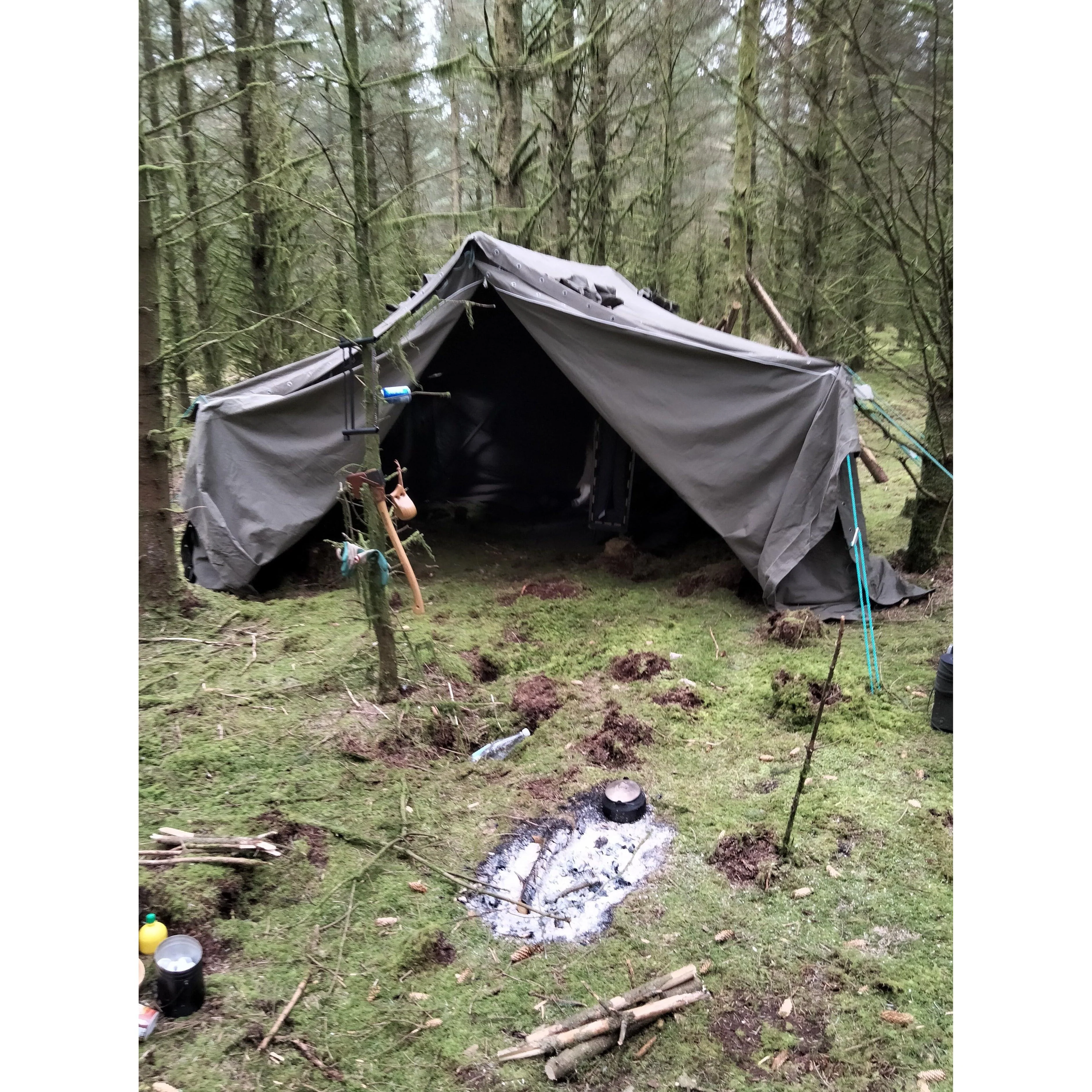 Swedish army 8 man Patrol Tent - Image 3