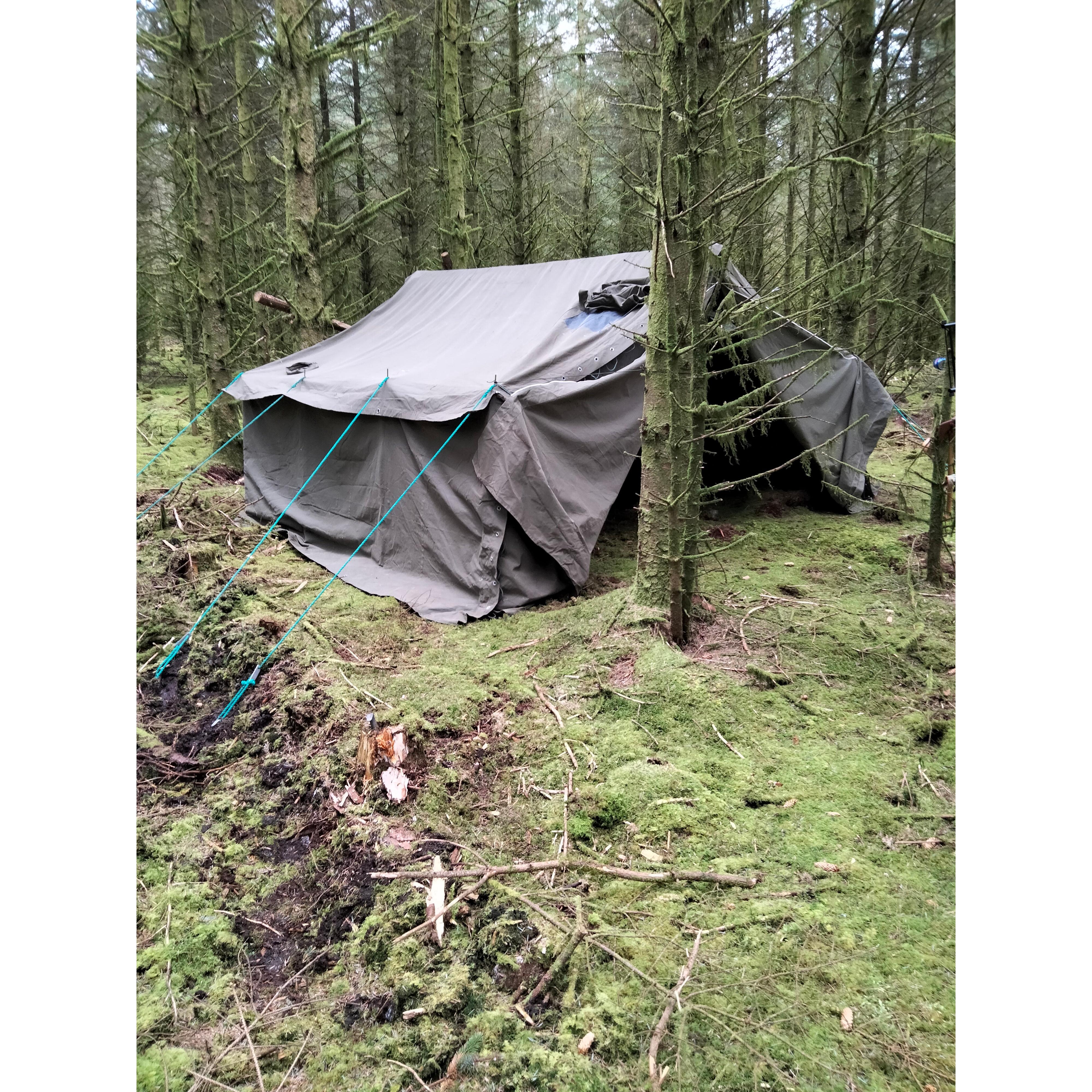 Swedish army 8 man Patrol Tent - Image 4