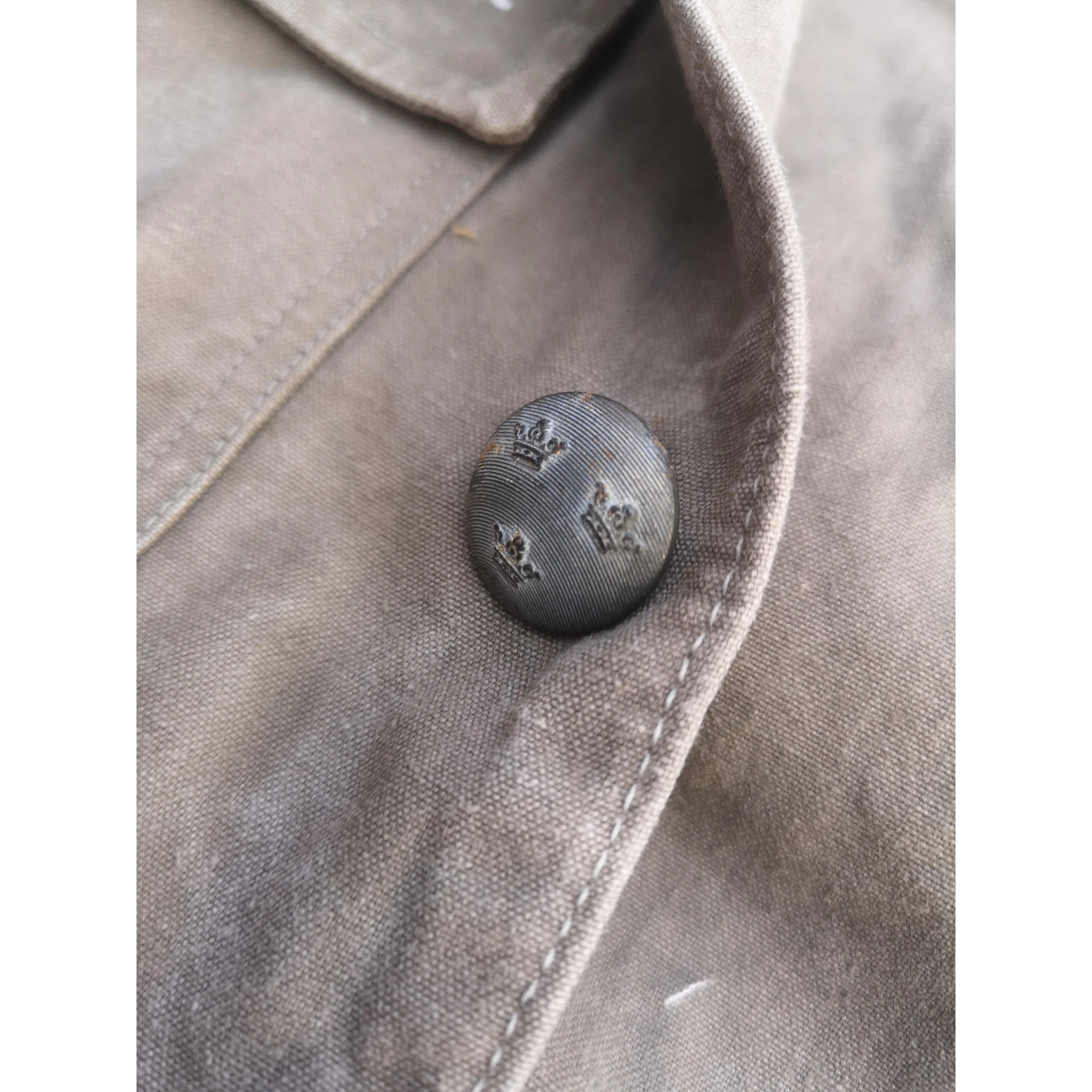 Vintage Swedish Army Home Guard Jacket - Image 5