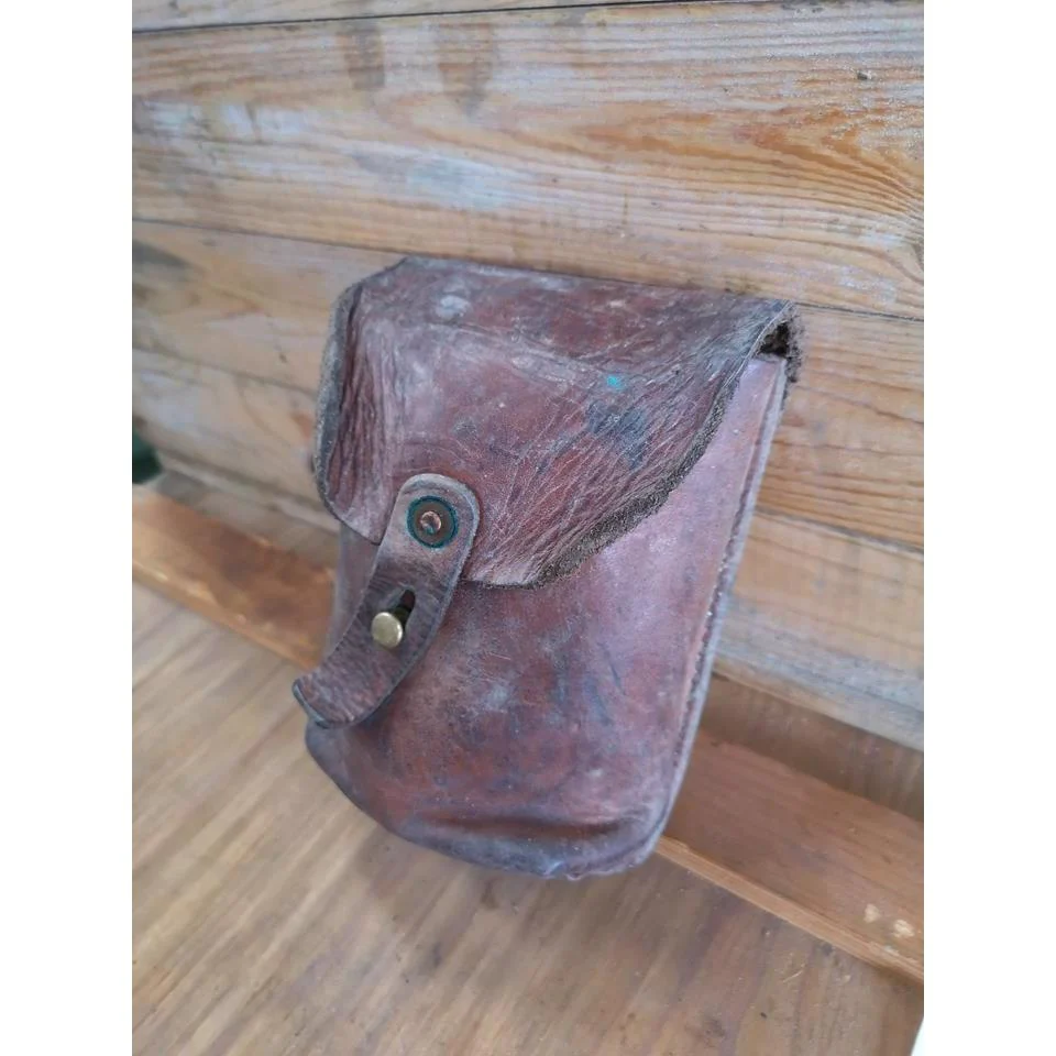 Swedish Army Model M 39 Mauser Magazine Leather Pouch