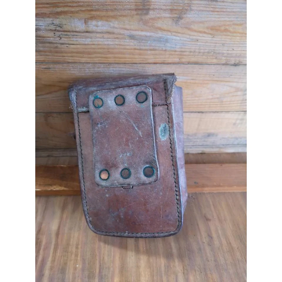 Swedish Army Model M 39 Mauser Magazine Leather Pouch - Image 3