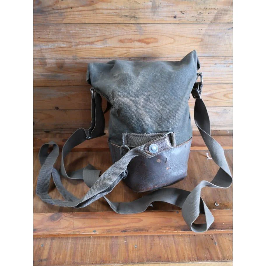 Swedish Army M39 Model 39 Gas Mask Bag - Grey - Image 4