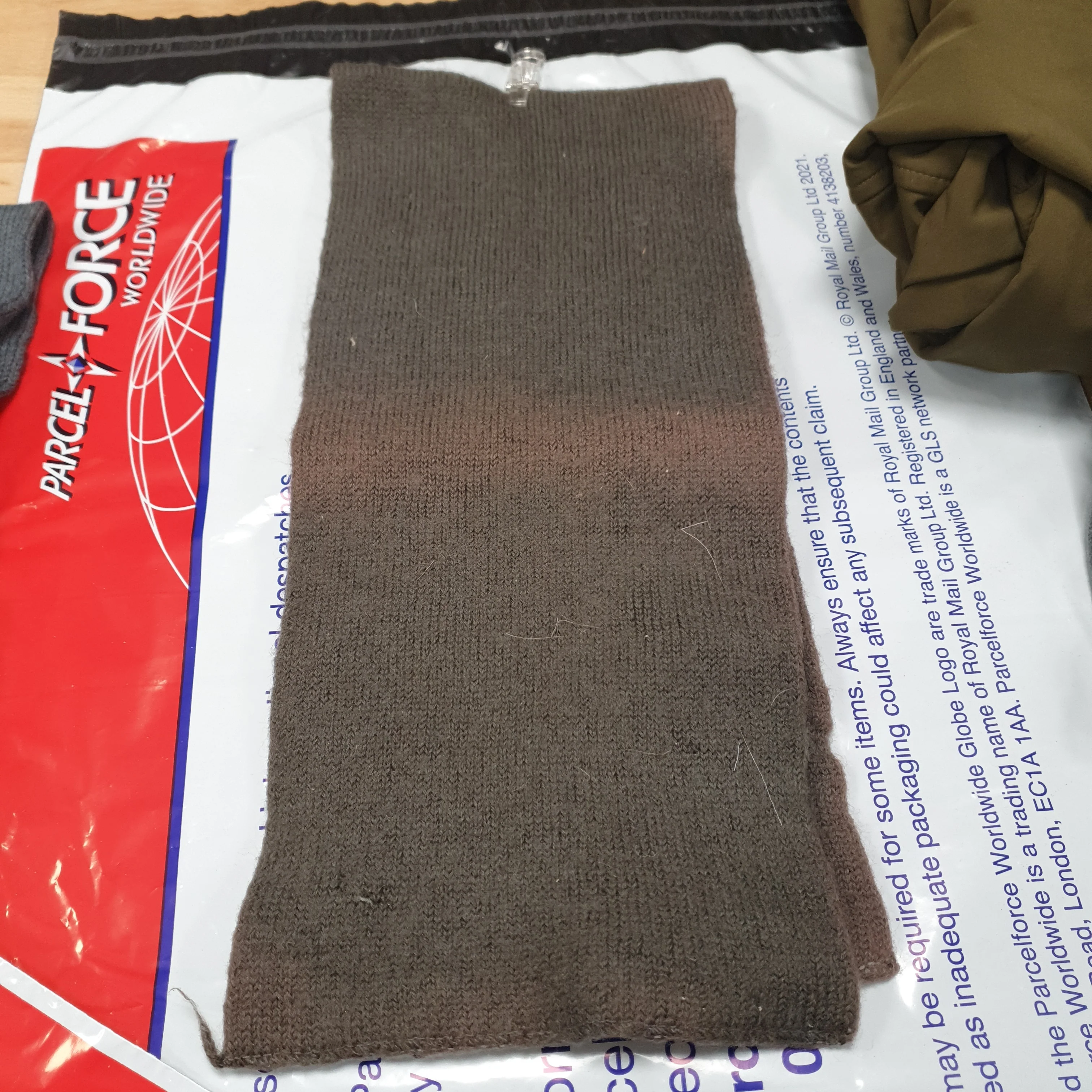 Swedish Wool Army Scarf - Image 2