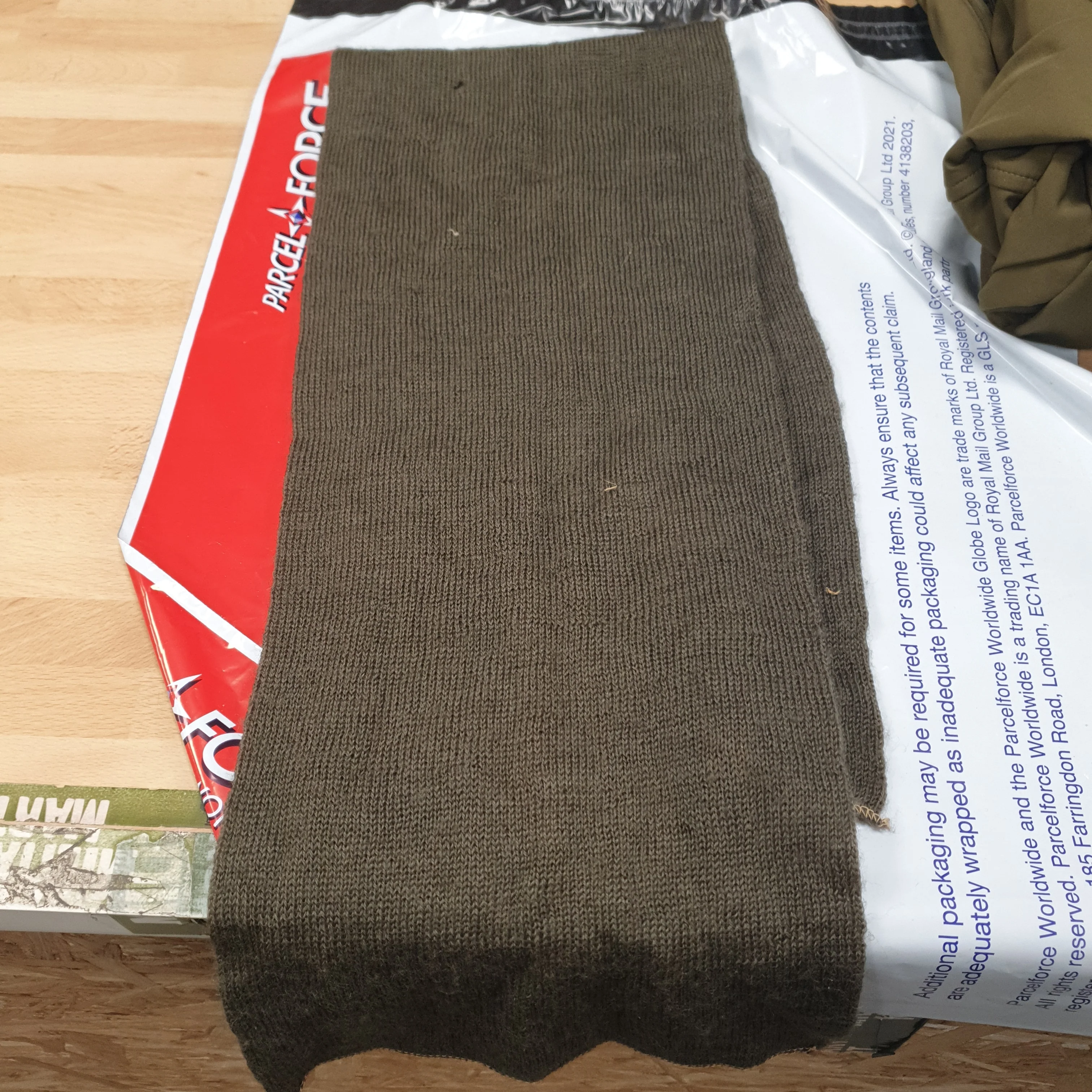Swedish Wool Army Scarf - Image 4