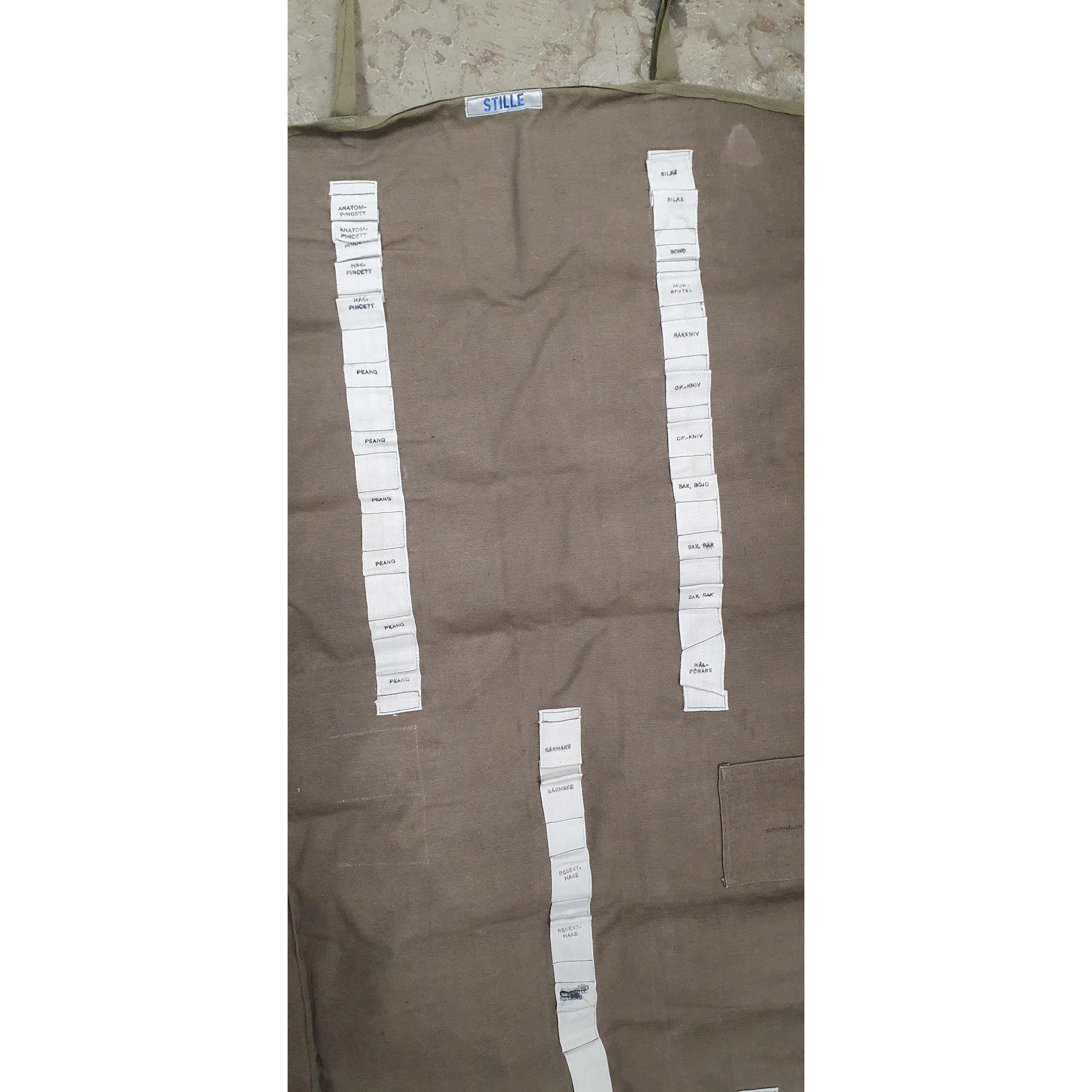 Swedish army tool roll XLarge- Grey - Image 3
