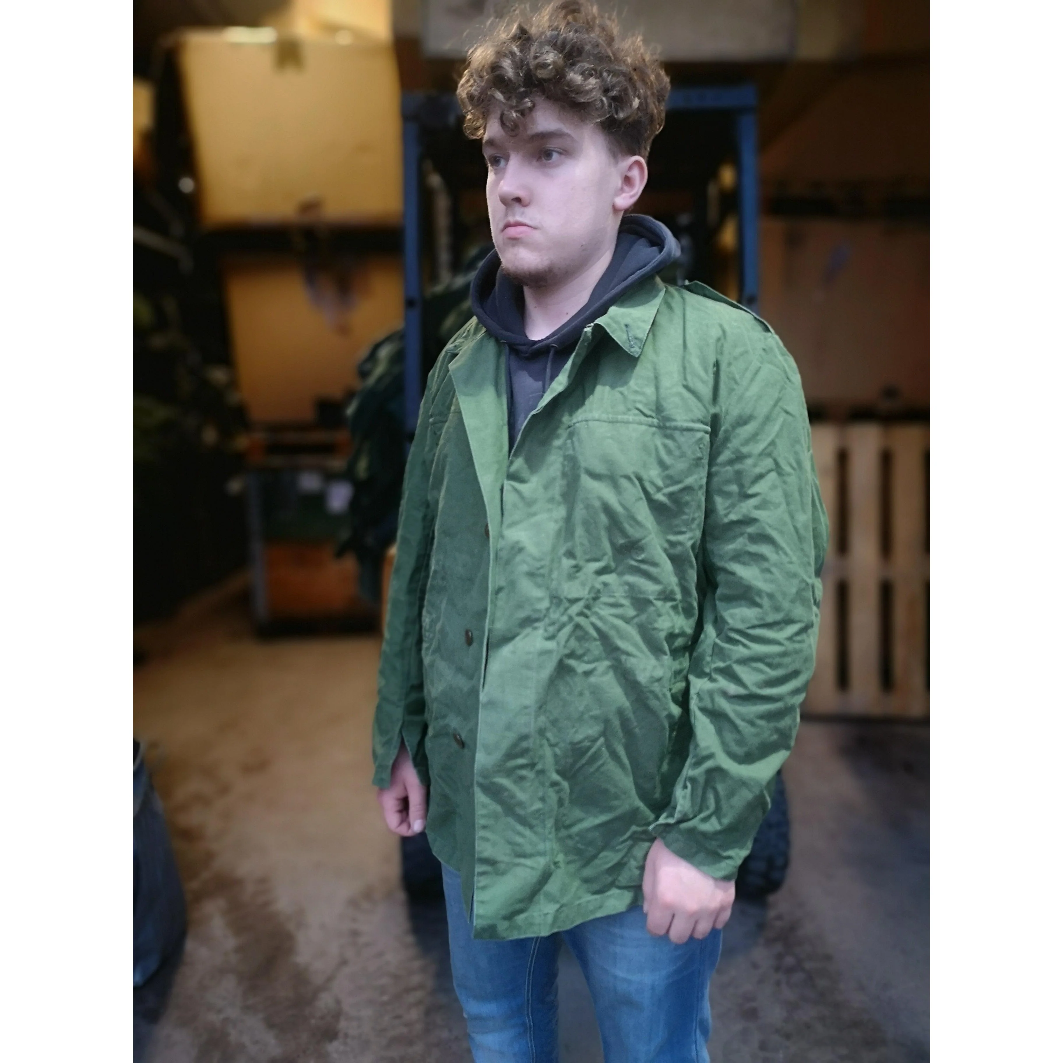 Swedish Army Airforce Work Jacket (New Type) – Grade A - Image 2