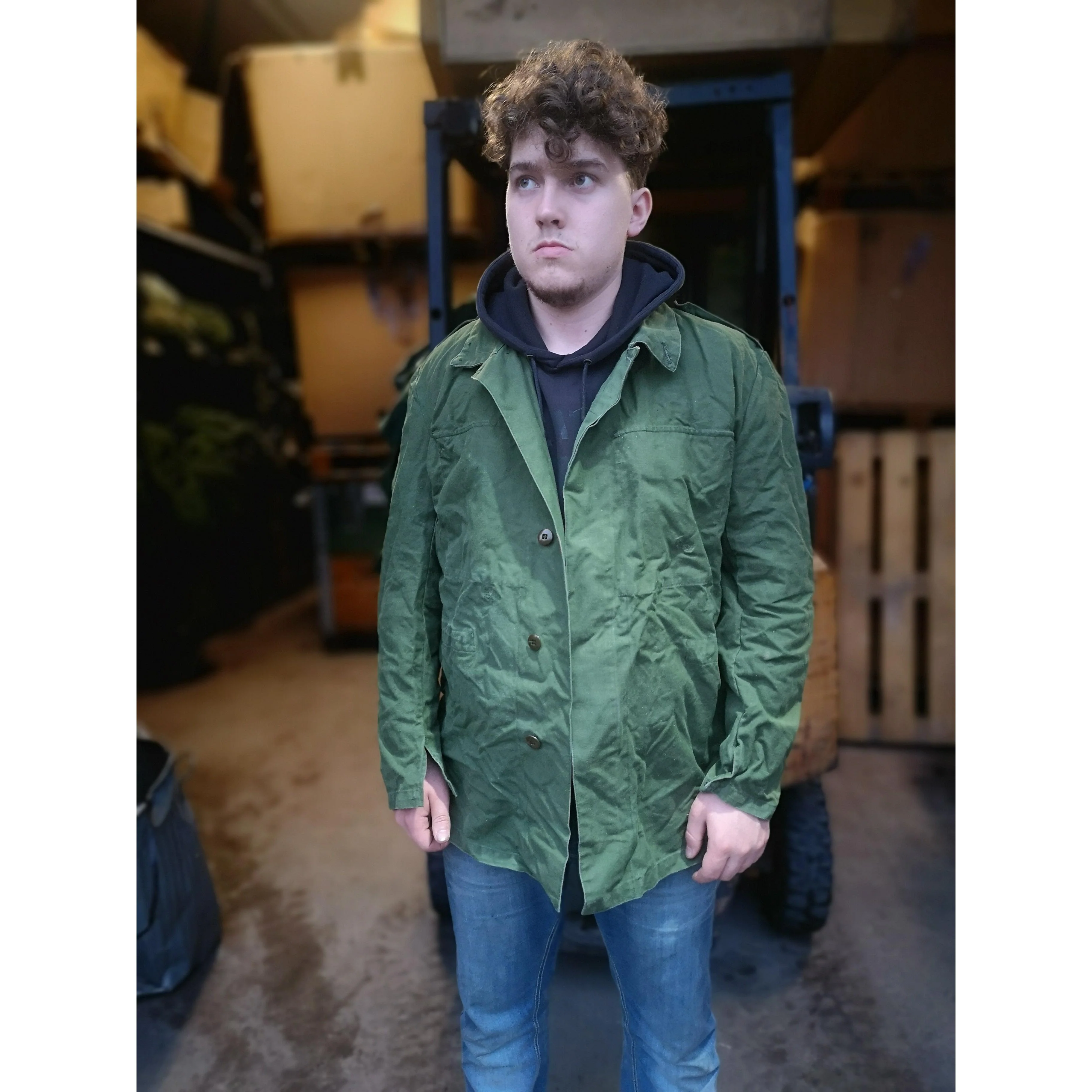 Swedish Army Airforce Work Jacket (New Type) – Grade A - Image 3