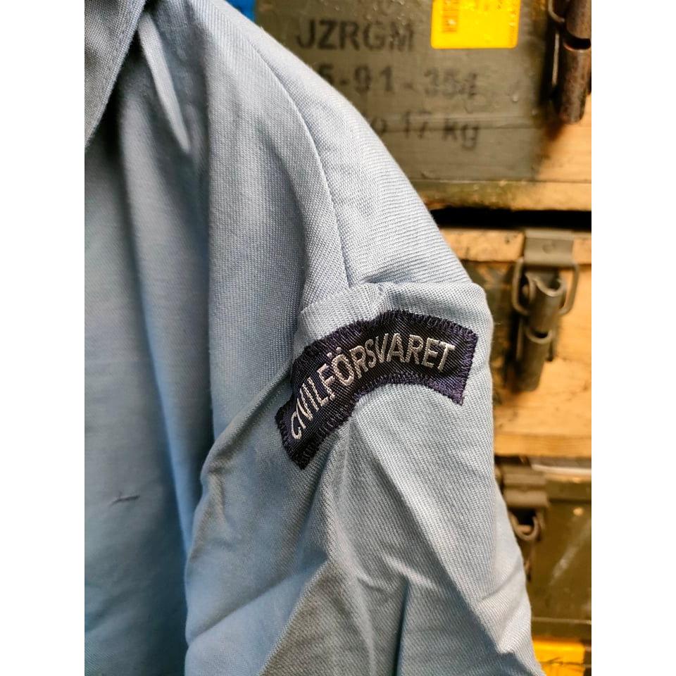 Swedish Civilforsvaret M59 Field Jacket - Blue - Image 2