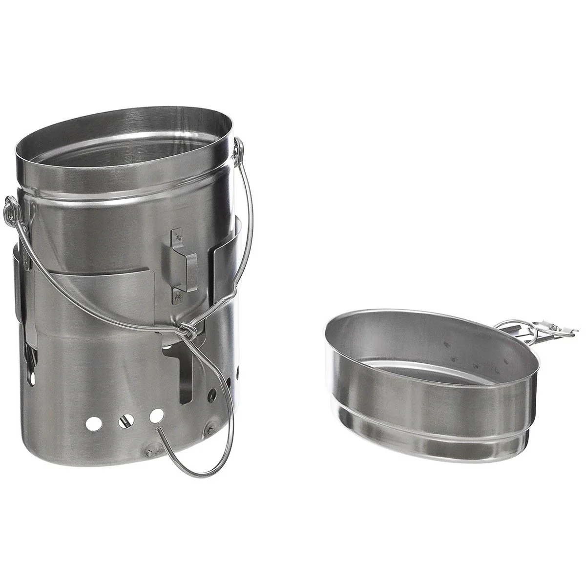Swedish M40 Stainless steel Mess Kit Stove repro - Image 3