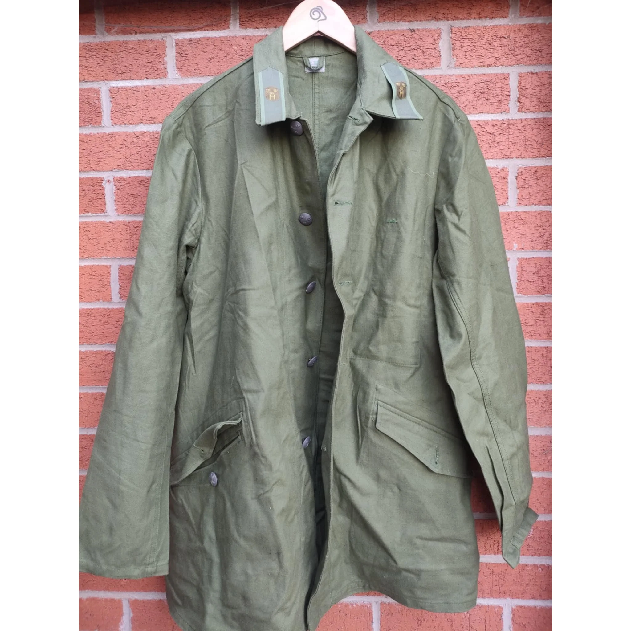 Swedish M59 Denim Type Field Jacket - Long