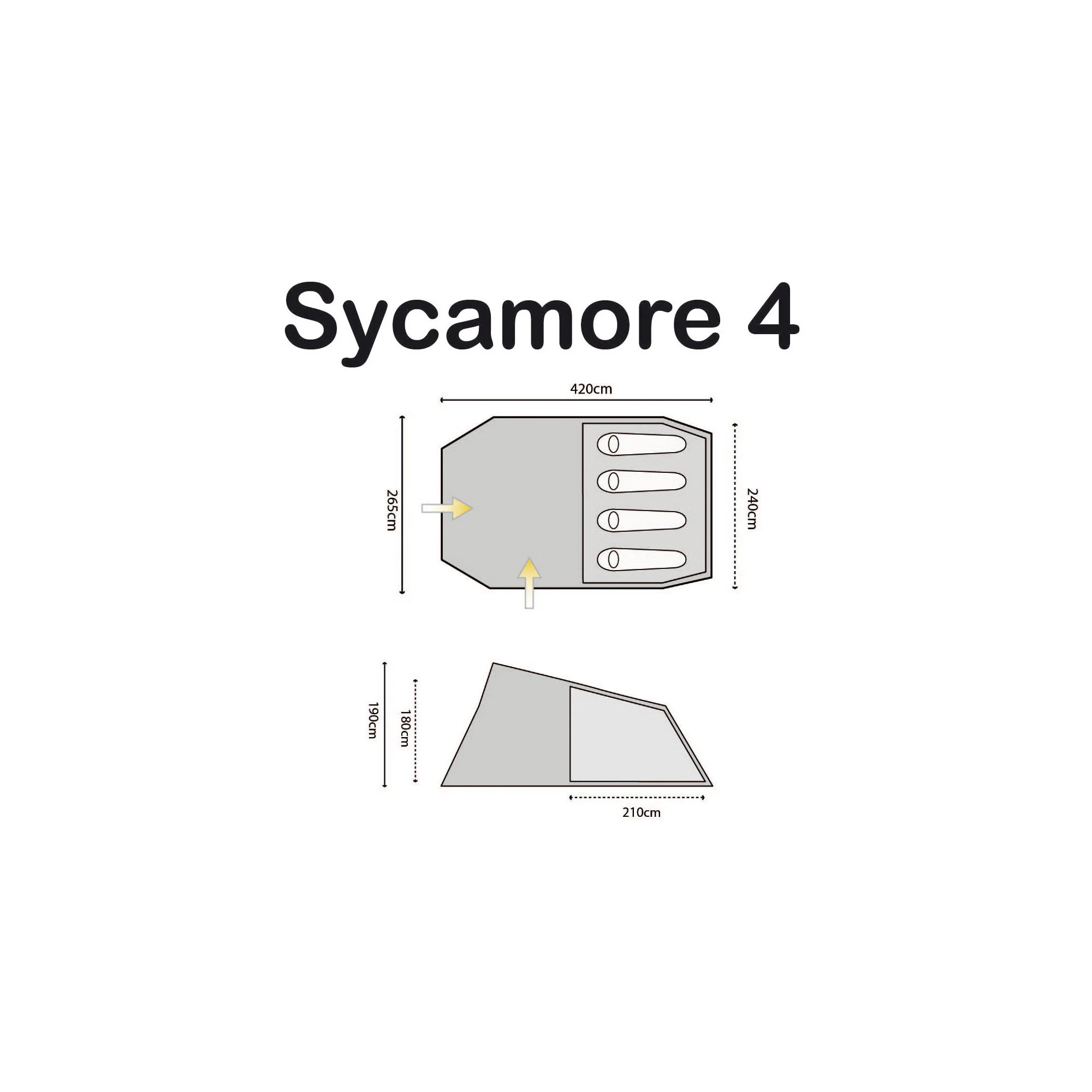 Sycamore 4 - Family Tent - Image 2