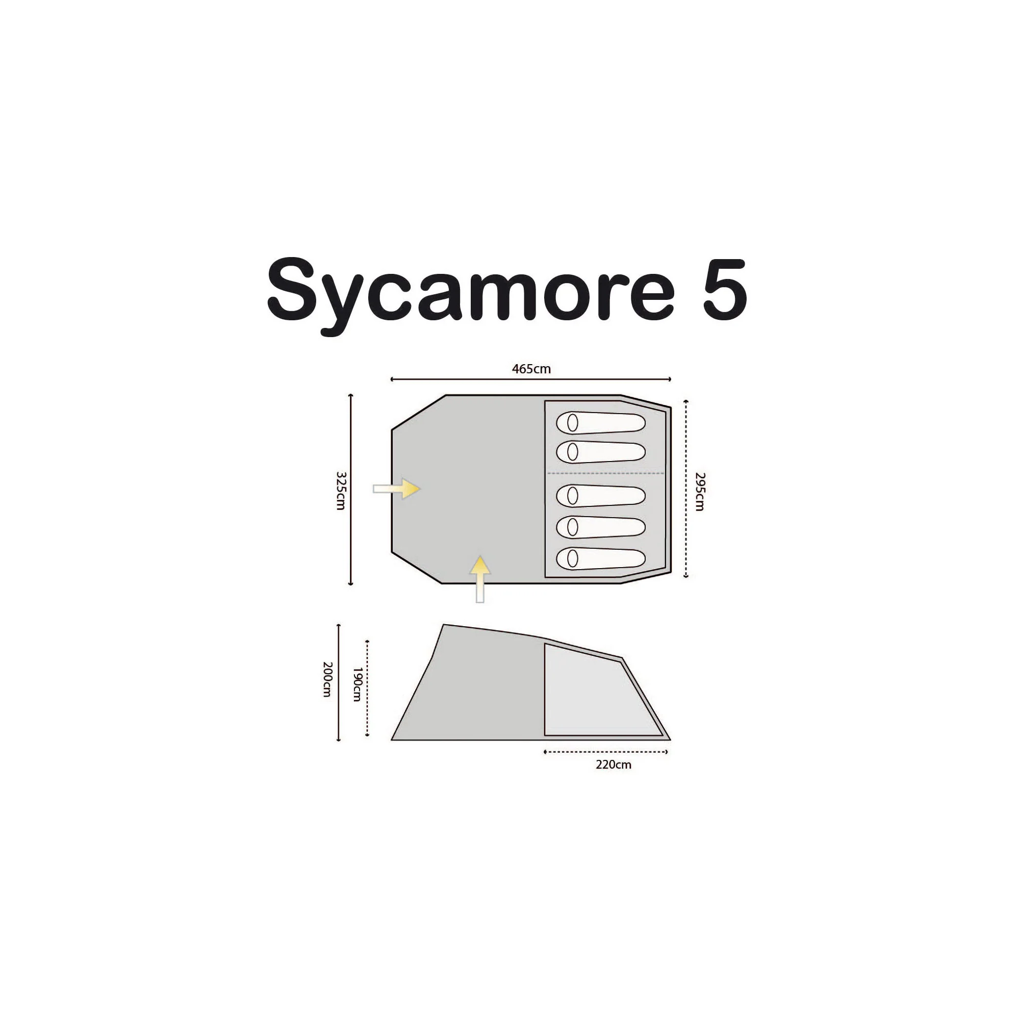 Sycamore 5 - Family Tent - Image 2