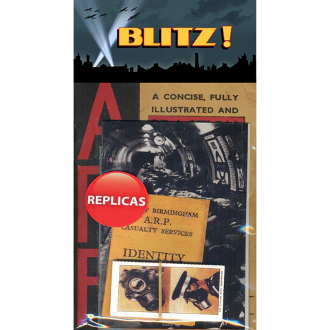 The Blitz Memorabilia Pack - WWII Home Front Document Reproductions - Image 2