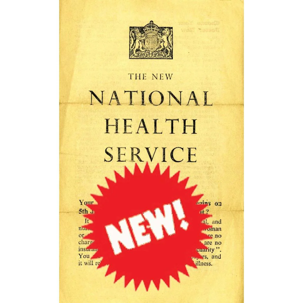 The NHS Leaflet (1948) - "The New National Health Service" Reproduction
