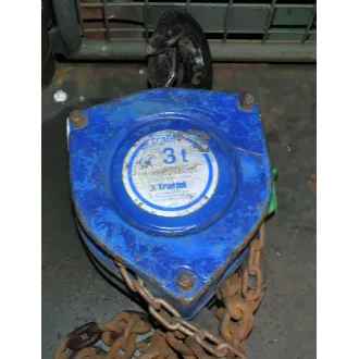 Tractel Tralift 3 Tonne Manual Chain Hoist - Used Genuine Military Surplus - Image 3