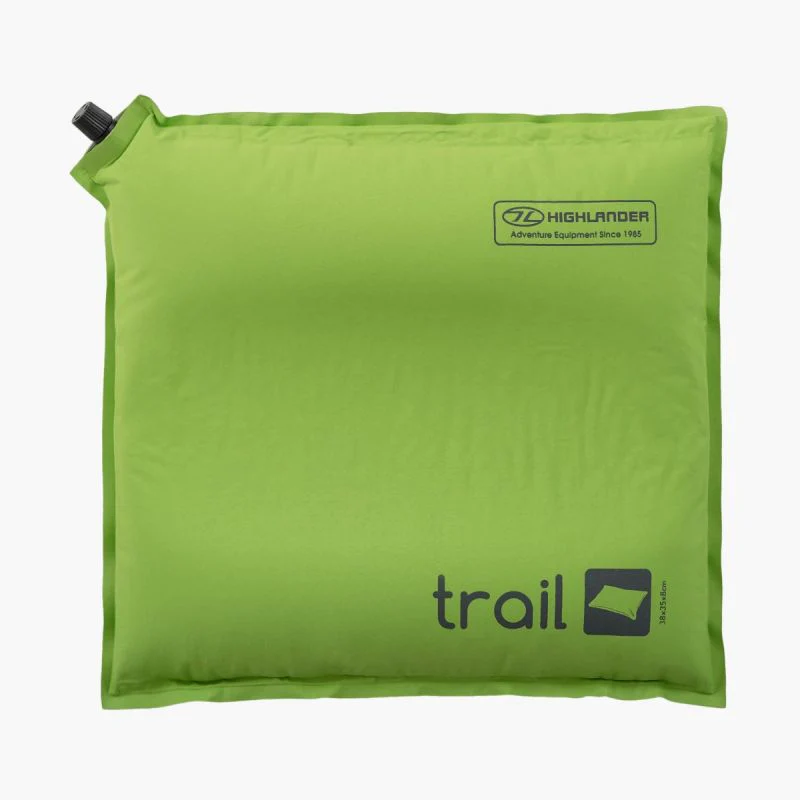 Trail Self Inflating Pillow - Green - Image 4
