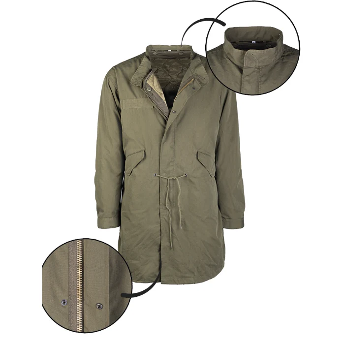 US Army Type OD M65 Shell Parka & Liner - New - Image 2