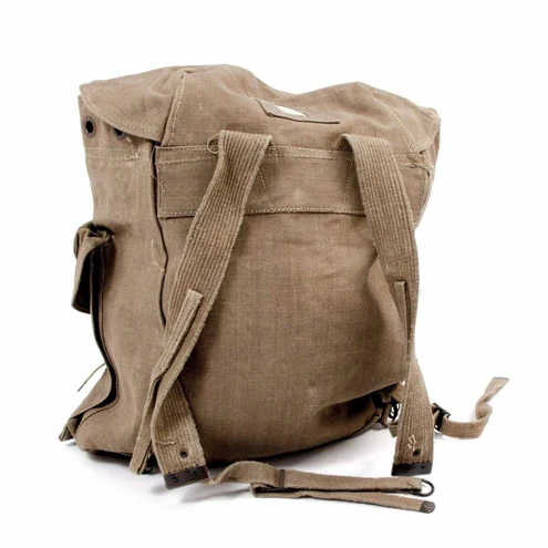 Vintage Italian Mountain Rucksack | XL Heavyweight Canvas Army Surplus - Image 2