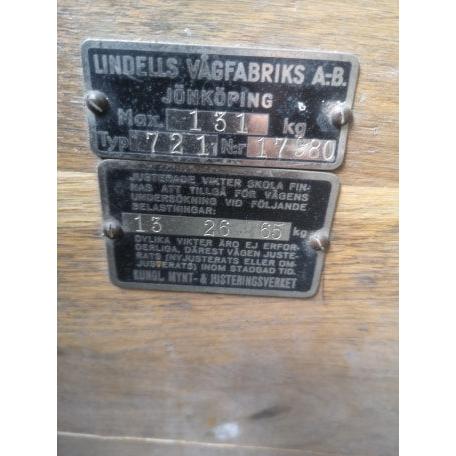 Vintage Swedish Army Sack Scales - Image 3