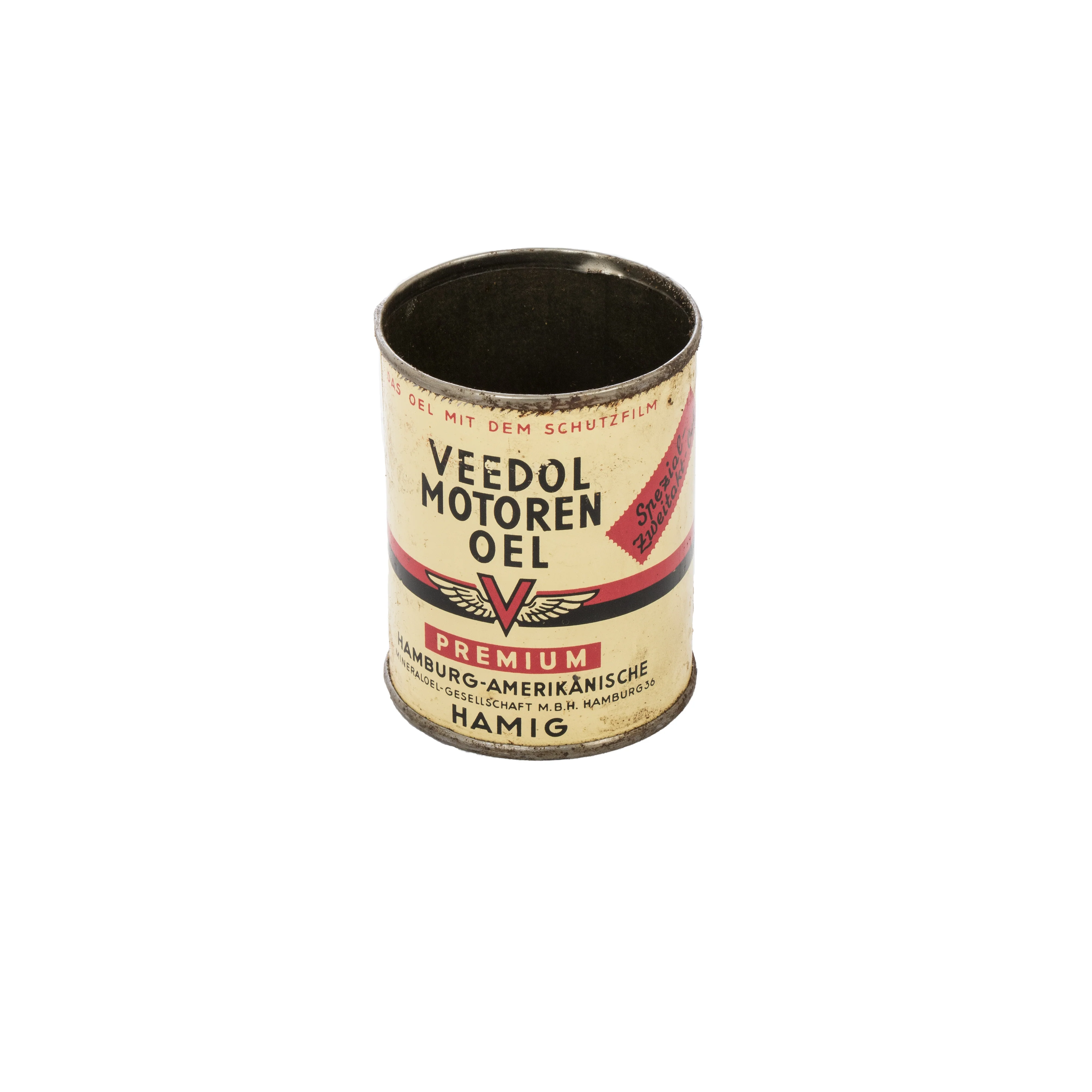 Vintage Veedol Motor Oil Can – Iconic Automotive Collectible