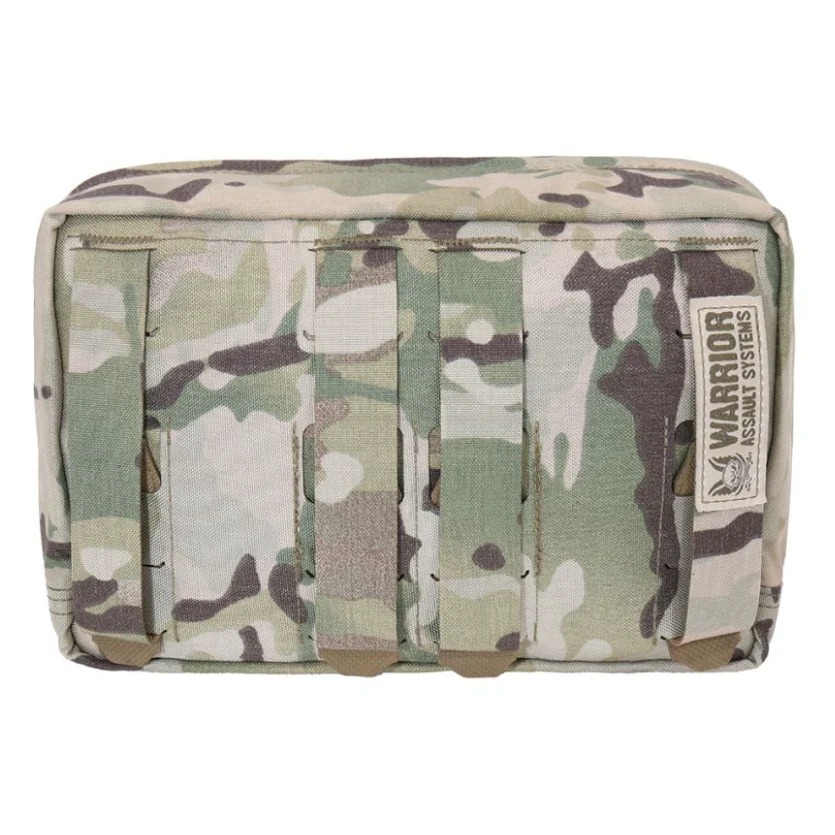 Warrior Assault Systems Laser Cut Large Horizontal Utility Pouch Multicam - Image 2