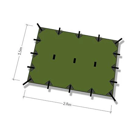 DD Hammocks Superlight Tarp S - Image 3